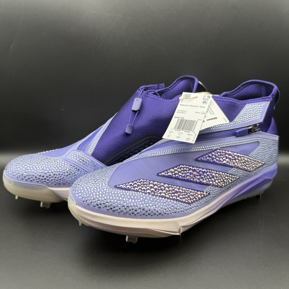 SIZE 12 - Adidas Swarovski x Adizero Impact+ Light Purple IH8154 - *RARE & HTF*